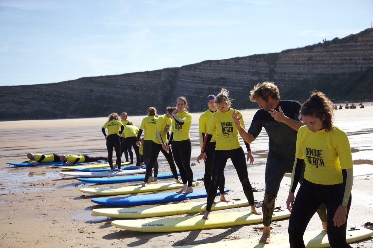 Langre Beach Surf Lodge ガリサノ エクステリア 写真